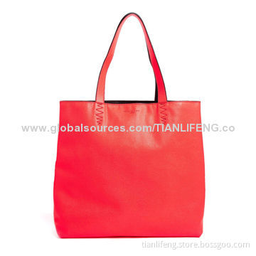 Lady's Elegant Sweet Reversible Shopper Handbag